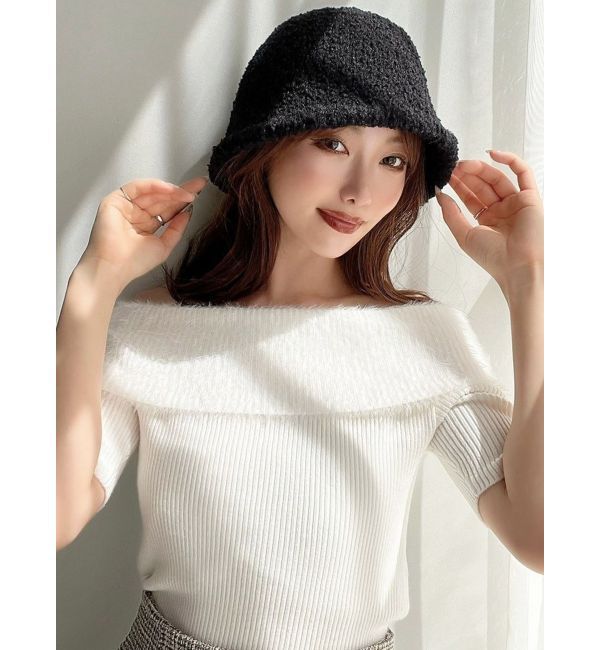 RESEXXY「ブラッシュドベルハット」|ハット|