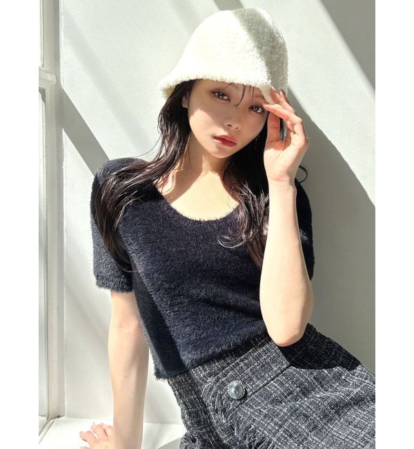 RESEXXY「ブラッシュドベルハット」|ハット|