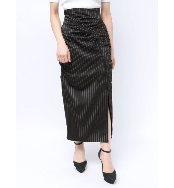 RESEXXY「ギャザーデザインタイトスカート」|スカート|