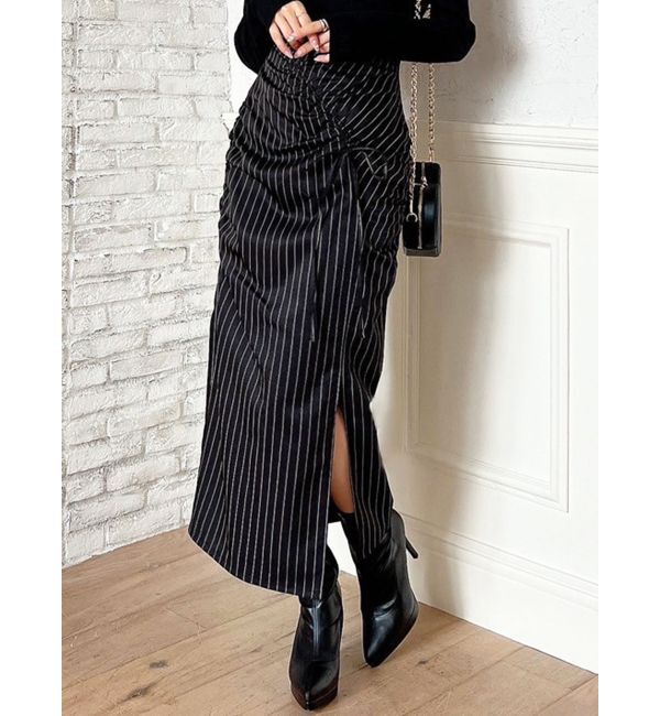 RESEXXY「ギャザーデザインタイトスカート」|スカート|ミックス