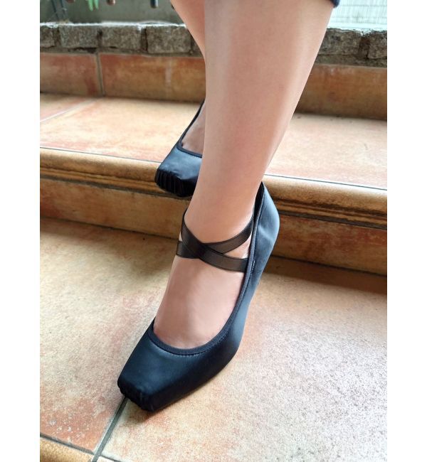 RESEXXY「サテンバレリーナパンプス」|パンプス|