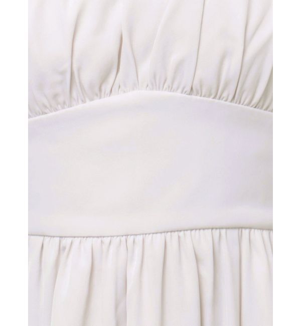 RESEXXY「フロントギャザーフレアロングワンピース」|ワンピース|