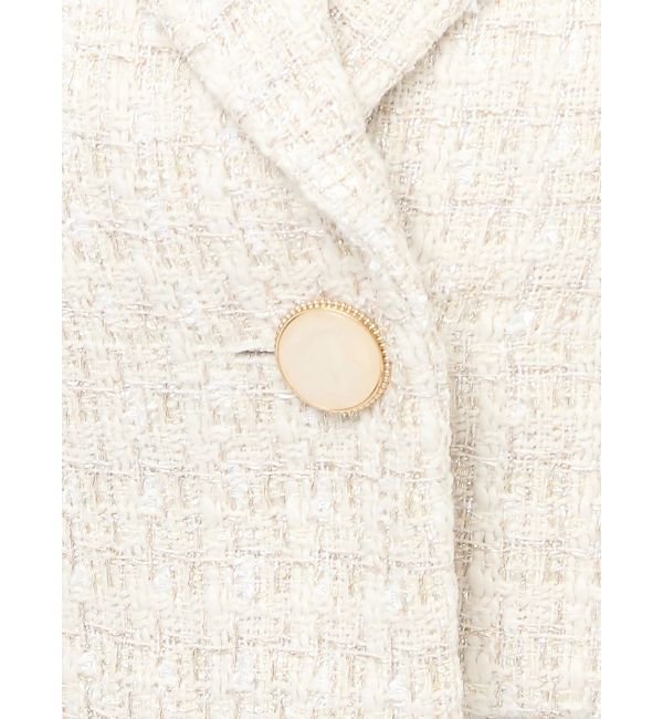 RESEXXY「ツイードクロップドジャケット【セットアップ着用可能】」|テーラードジャケット|