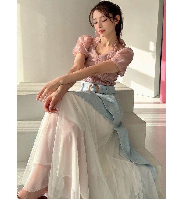 RESEXXY「チュールボリュームスカート」|スカート|