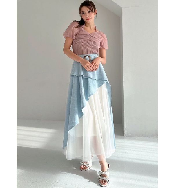 RESEXXY「チュールボリュームスカート」|スカート|