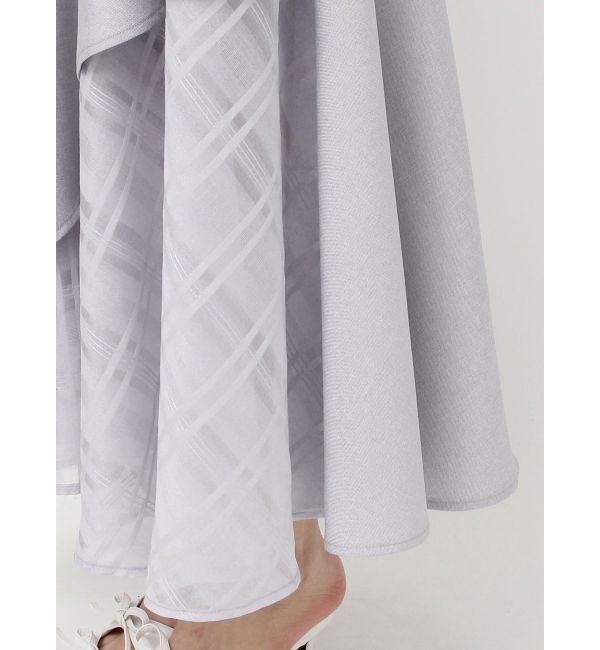 RESEXXY「シアーチェックアシンメトリースカート」|スカート|