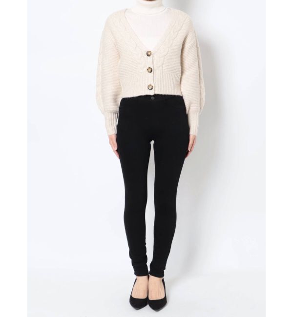 dazzlin「ケーブルラインショートカーディガン」|カーディガン|