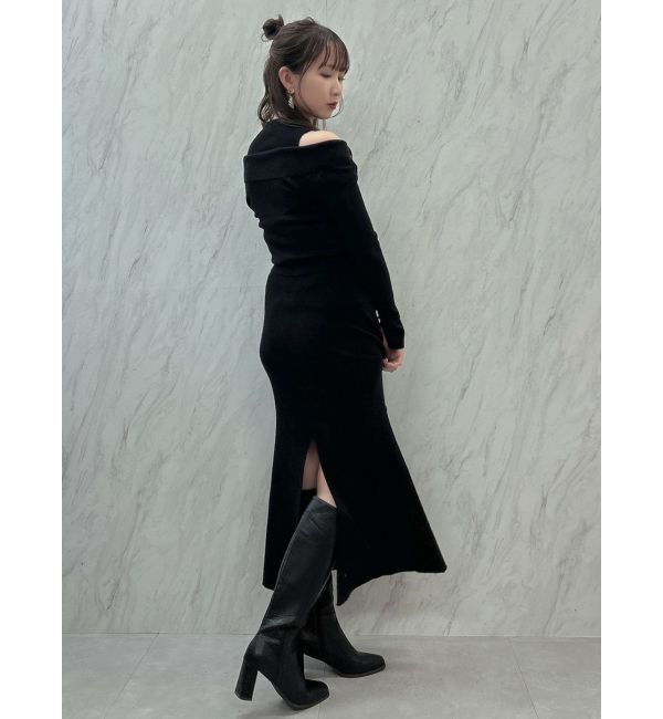 dazzlin「シャイニーマーメイドニットスカート」|スカート|