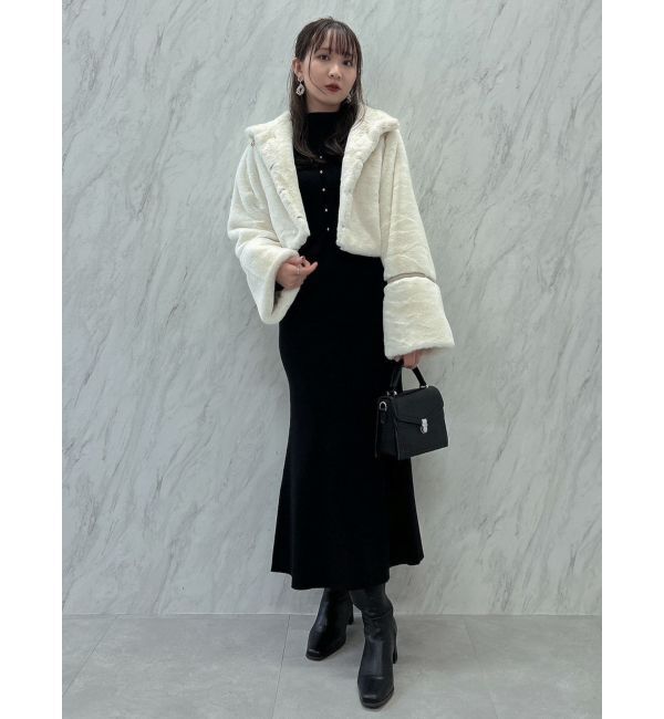 dazzlin「シャイニーマーメイドニットスカート」|スカート|