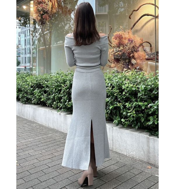 dazzlin「シャイニーマーメイドニットスカート」|スカート|