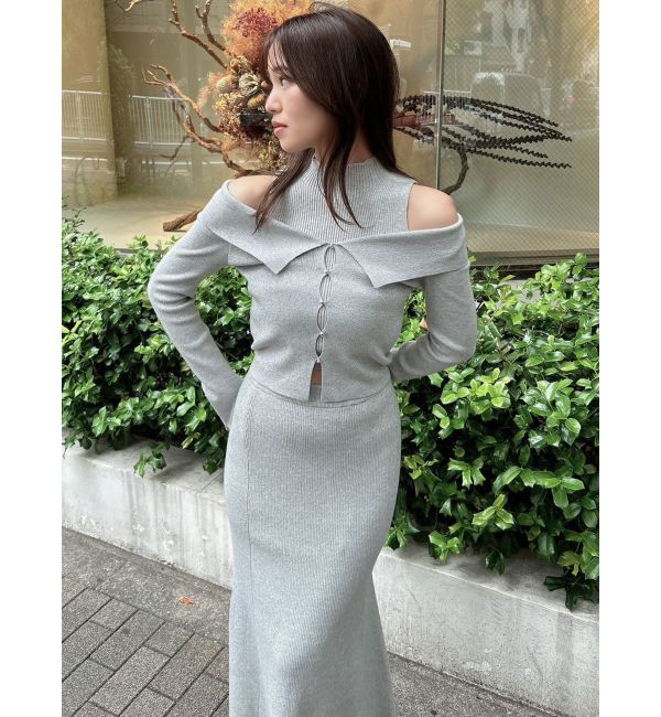 dazzlin「シャイニーマーメイドニットスカート」|スカート|