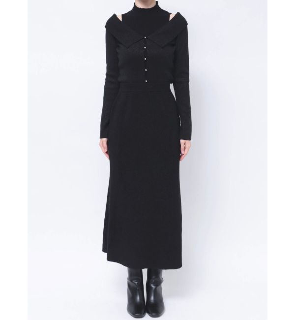 dazzlin「シャイニーマーメイドニットスカート」|スカート|