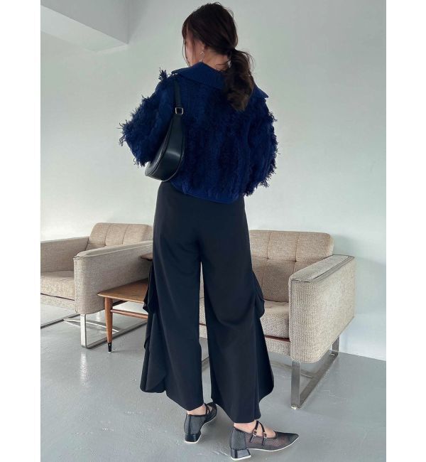 dazzlin「フリルスリットワイドパンツ」|その他|