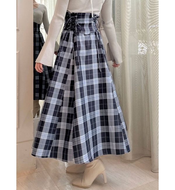 dazzlin「2WAYダブルレースアップコルセットスカート」|スカート|