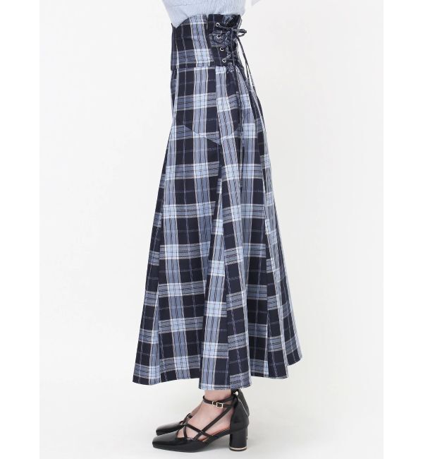 dazzlin「2WAYダブルレースアップコルセットスカート」|スカート|