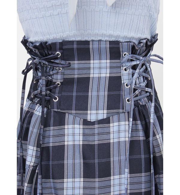 dazzlin「2WAYダブルレースアップコルセットスカート」|スカート|