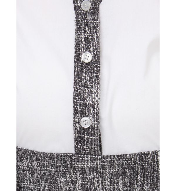 dazzlin「ハイウエストジャンスカドッキングワンピース」|ワンピース|