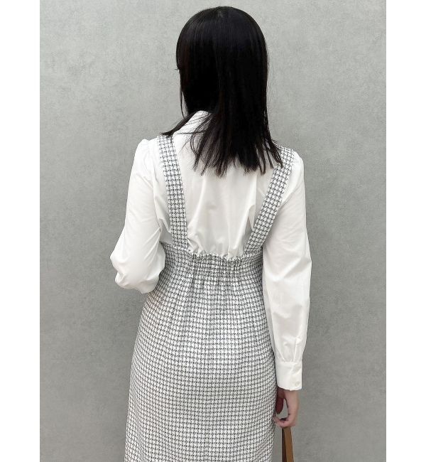 dazzlin「ハイウエストジャンスカドッキングワンピース」|ワンピース|