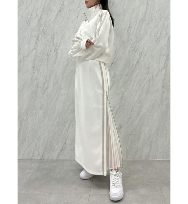 dazzlin「【セットアップ対応】2wayサイドラインプリーツスカート」|スカート|