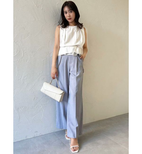 dazzlin「ハイウエストチェーンサス付パンツ」|その他|