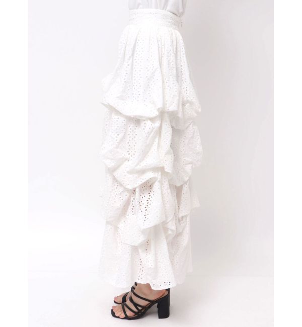 dazzlin「コットンレースバルーンタックスカート」|スカート|