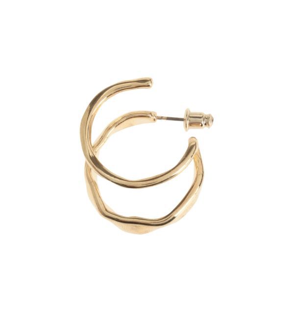 EMODA「ニュアンスダブルフープピアス」|ピアス|