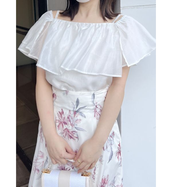 MERCURYDUO「マルチウェイオフショルブラウス」|シャツ・ブラウス|オフホワイト