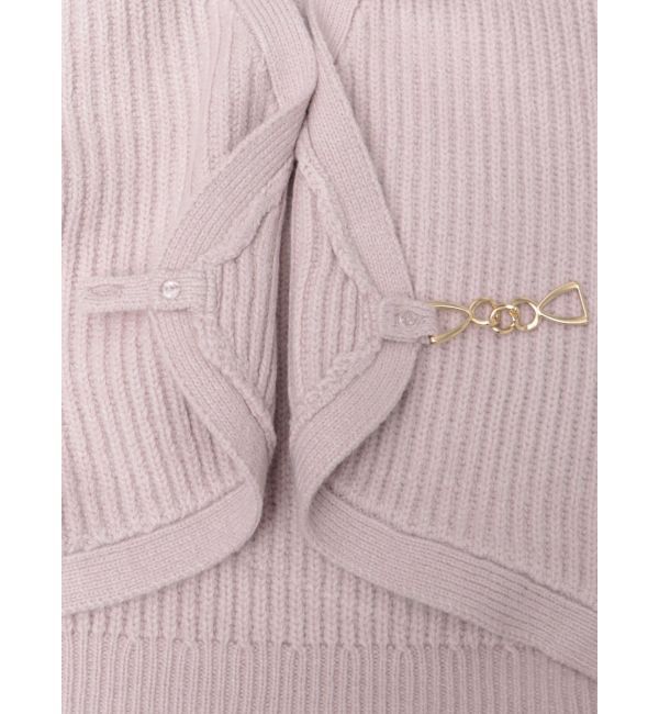 MERCURYDUO「チェーンボレロセットニットマーメイドワンピース」|ワンピース|