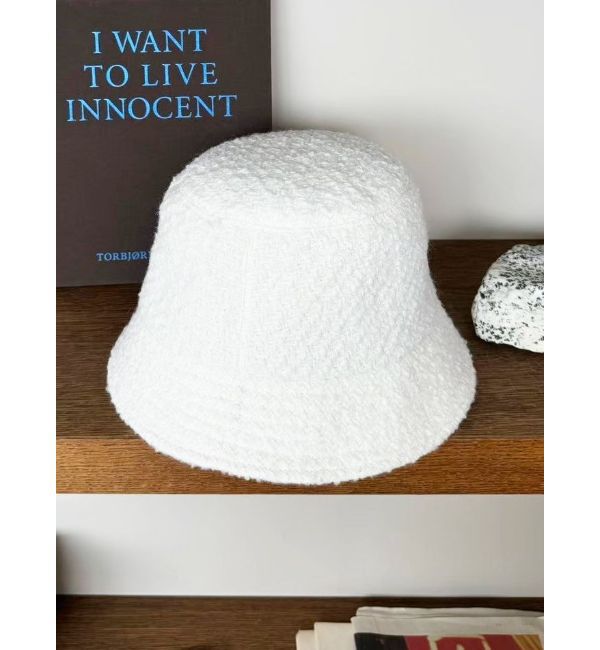 MERCURYDUO「ツイードバケットハット」|ハット|