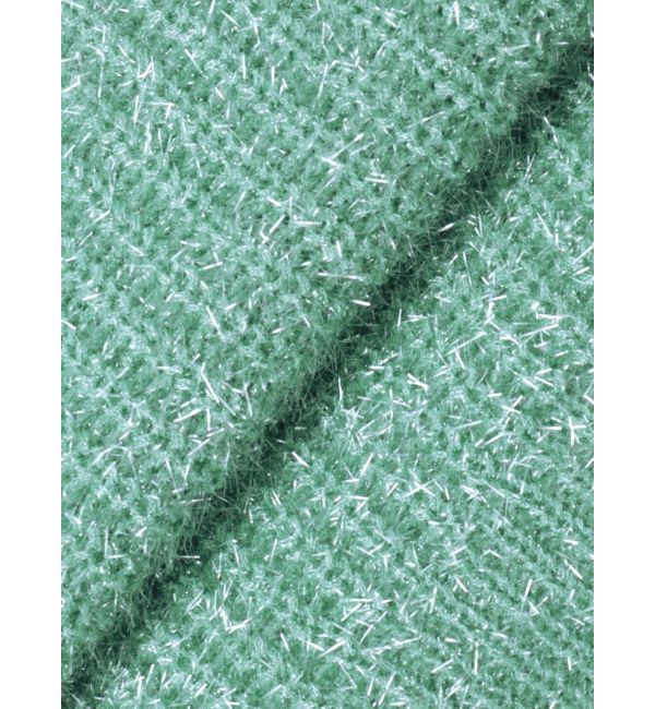 MERCURYDUO「フィルムシャギーボトルネックニット」|ニット・セーター|