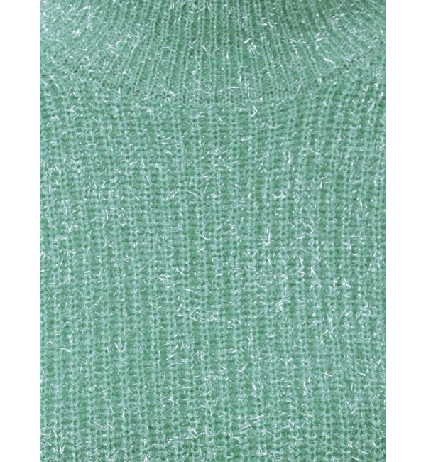 MERCURYDUO「フィルムシャギーボトルネックニット」|ニット・セーター|