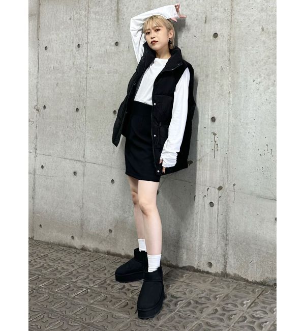 MURUA「中綿ルーズベスト」|ダウンベスト・ベスト|