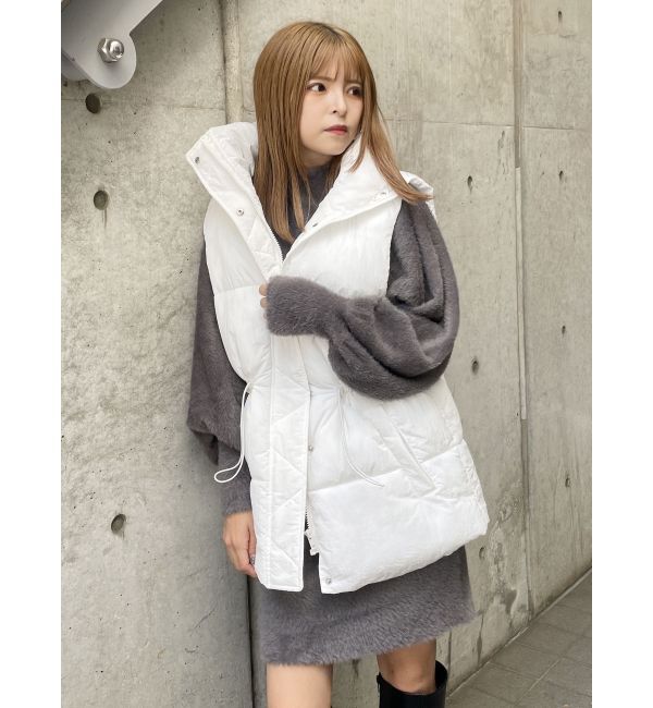 MURUA「中綿ルーズベスト」|ダウンベスト・ベスト|