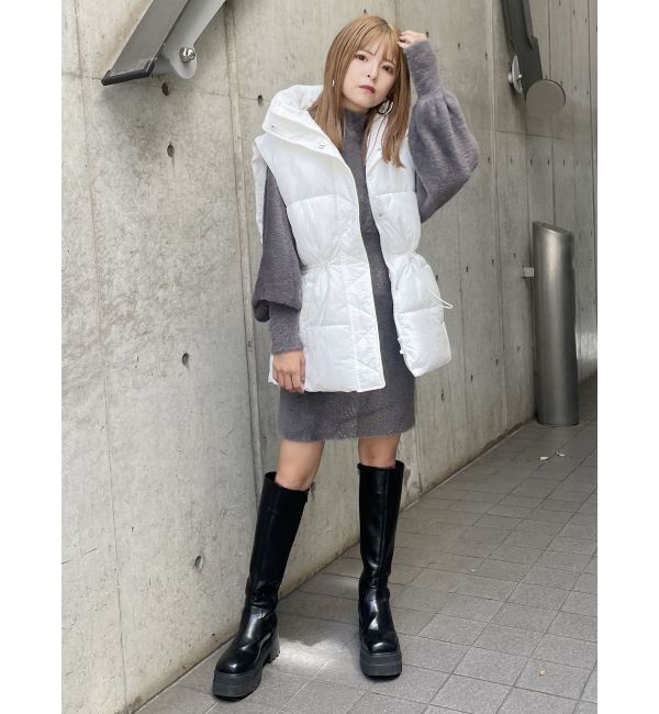 MURUA「中綿ルーズベスト」|ダウンベスト・ベスト|