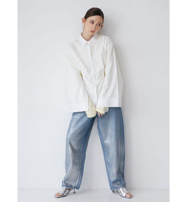 MURUA「アートヒールミュールサンダル」|サンダル|