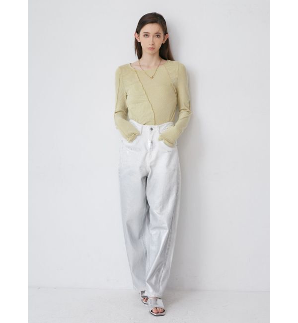 MURUA「アートヒールミュールサンダル」|サンダル|