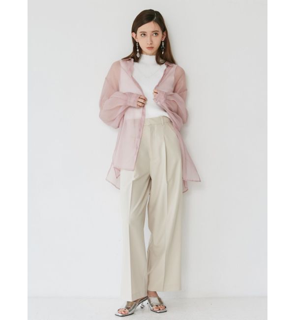 MURUA「アートヒールミュールサンダル」|サンダル|