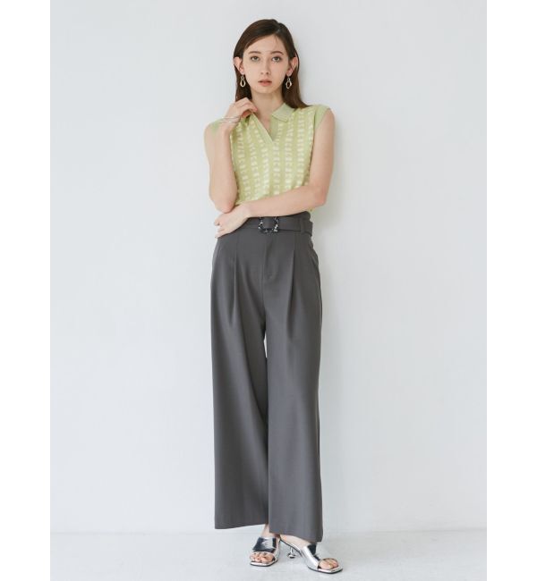 MURUA「アートヒールミュールサンダル」|サンダル|