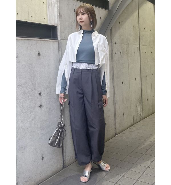 MURUA「アートヒールミュールサンダル」|サンダル|