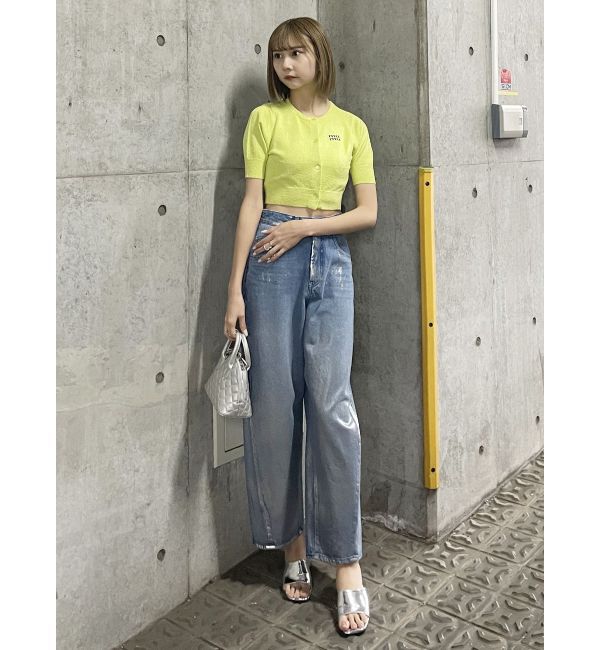 MURUA「アートヒールミュールサンダル」|サンダル|