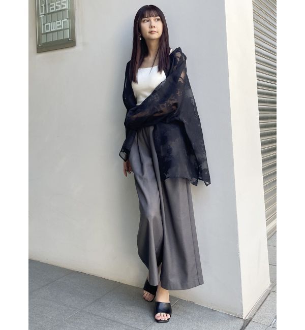 MURUA「アートヒールミュールサンダル」|サンダル|