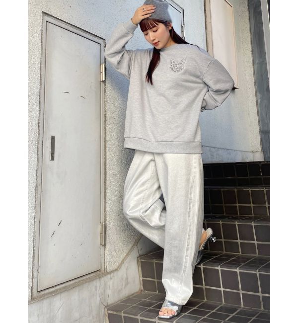 MURUA「アートヒールミュールサンダル」|サンダル|