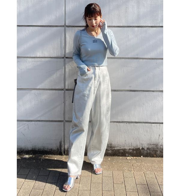 MURUA「アートヒールミュールサンダル」|サンダル|