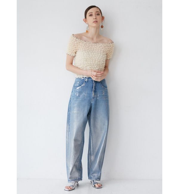 MURUA「アートヒールミュールサンダル」|サンダル|