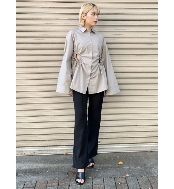 MURUA「アートヒールミュールサンダル」|サンダル|