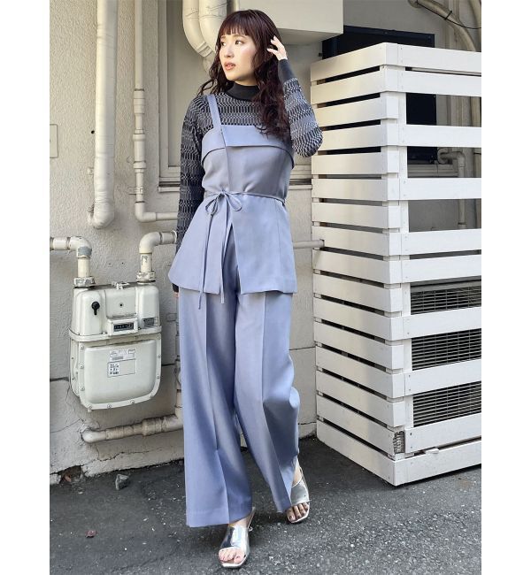 MURUA「アートヒールミュールサンダル」|サンダル|