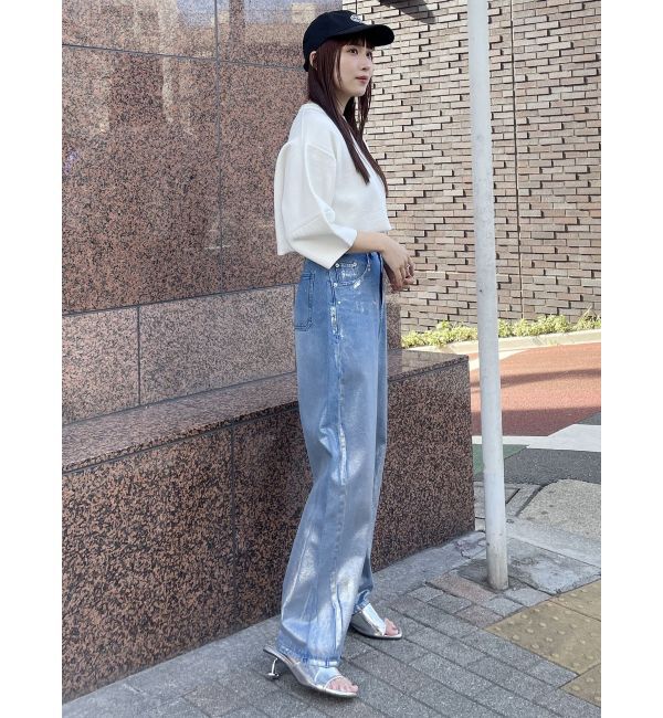 MURUA「アートヒールミュールサンダル」|サンダル|