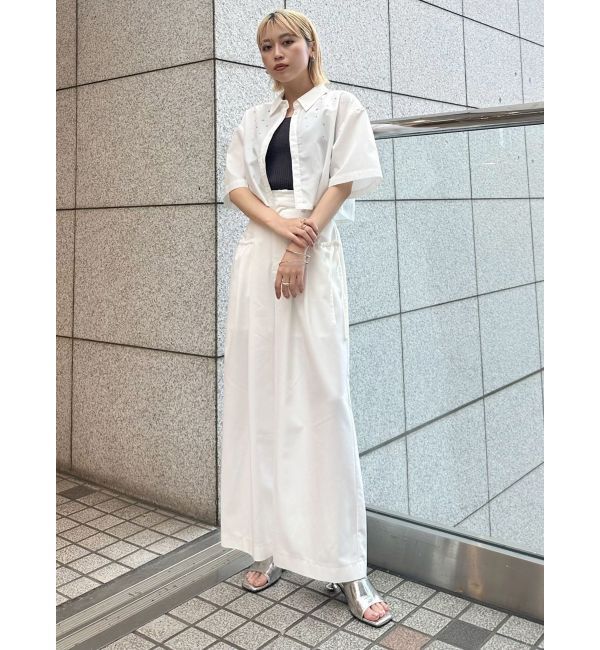 MURUA「アートヒールミュールサンダル」|サンダル|