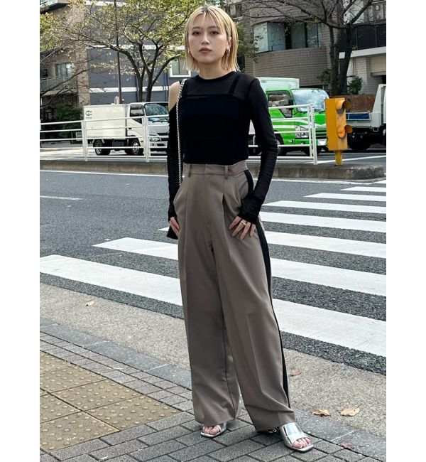 MURUA「アートヒールミュールサンダル」|サンダル|