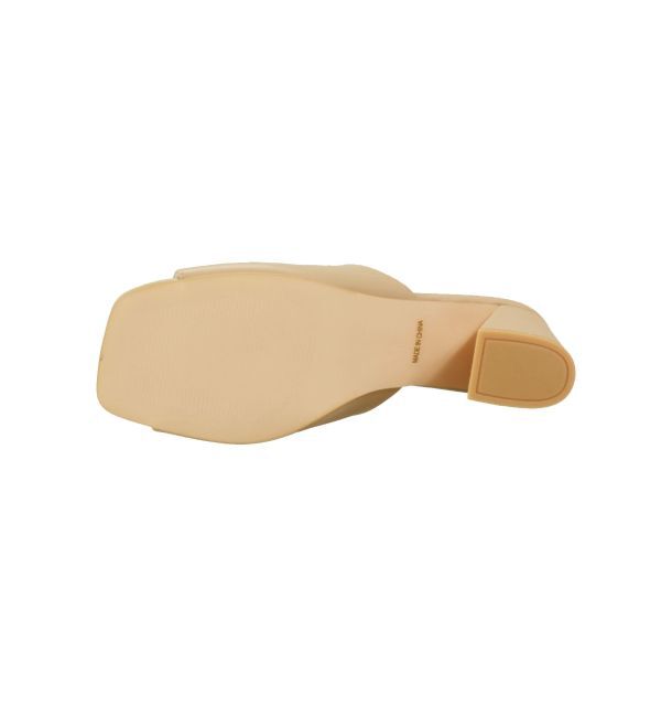 LAGUNAMOON「ミニマルミッドヒールサンダル」|サンダル|